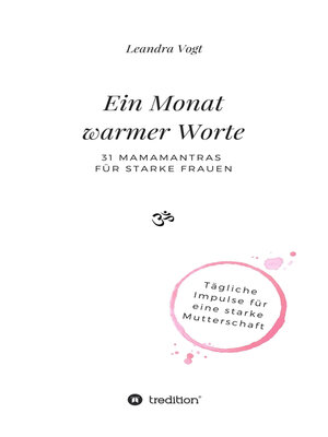 cover image of Ein Monat warmer Worte